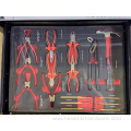 Mechanic cabinet with tools